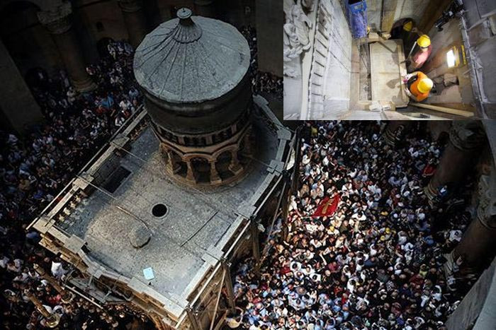 ΑΠΟΚΛΕΙΣΤΙΚΟ! 22 Μαρτίου παραδίδεται το έργο αποκατάστασης του Παναγίου Τάφου με οικουμενιστική φιέστα!